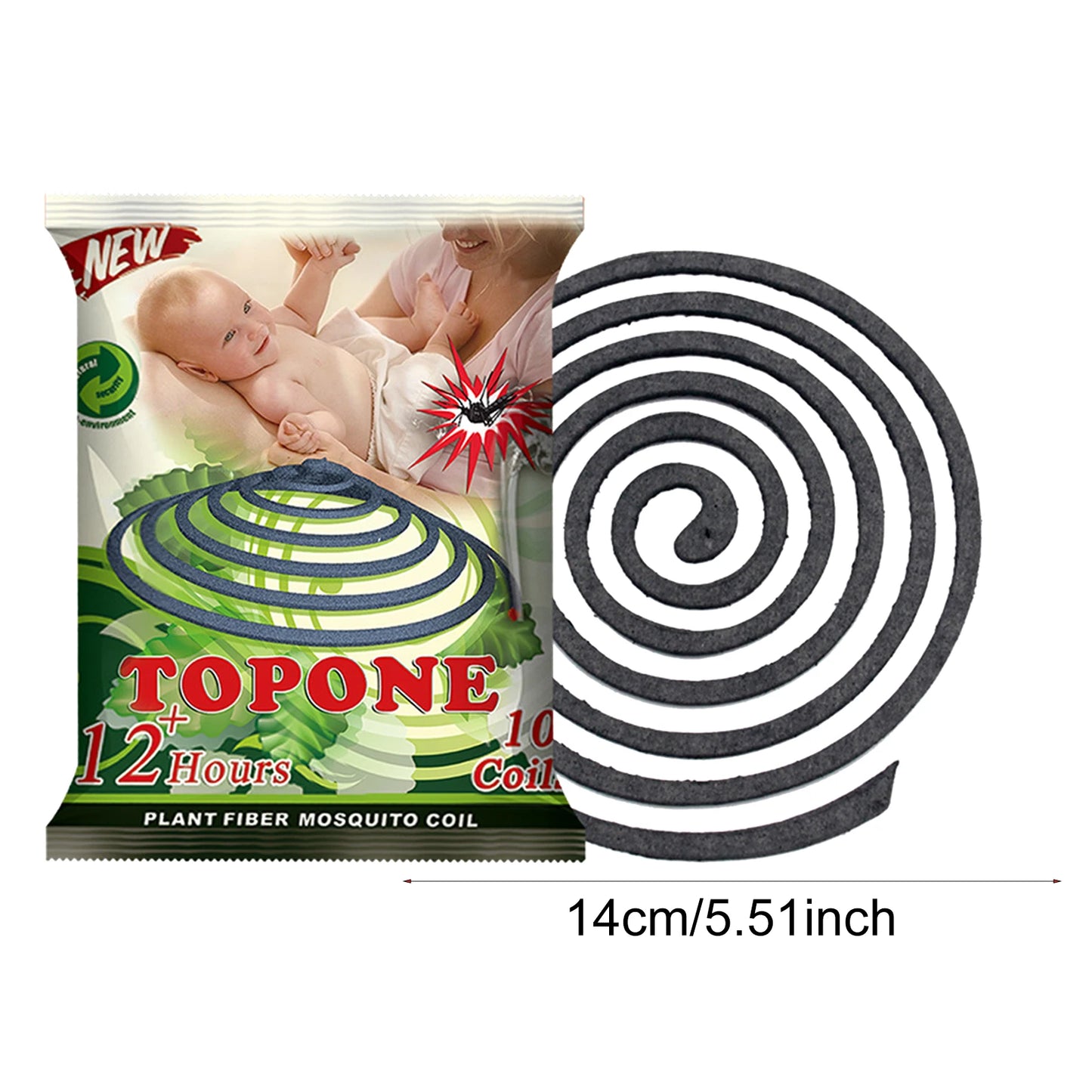 Natural Spiral Incense Coils Long-Lasting Fragrance for Outdoor Camping Patio Garden Balcony & Indoor Activities Peaceful Pleasures Health and Wellness C