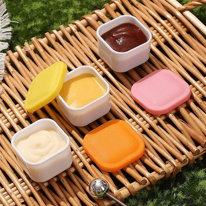 Mini Sauce Bottle Salad Dressing Container | Bento & BBQ