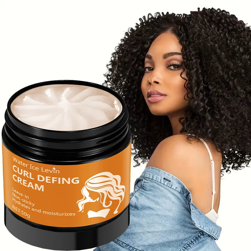 Black Castor Oil Curl Styling Cream – 50g Moisturizing Formula