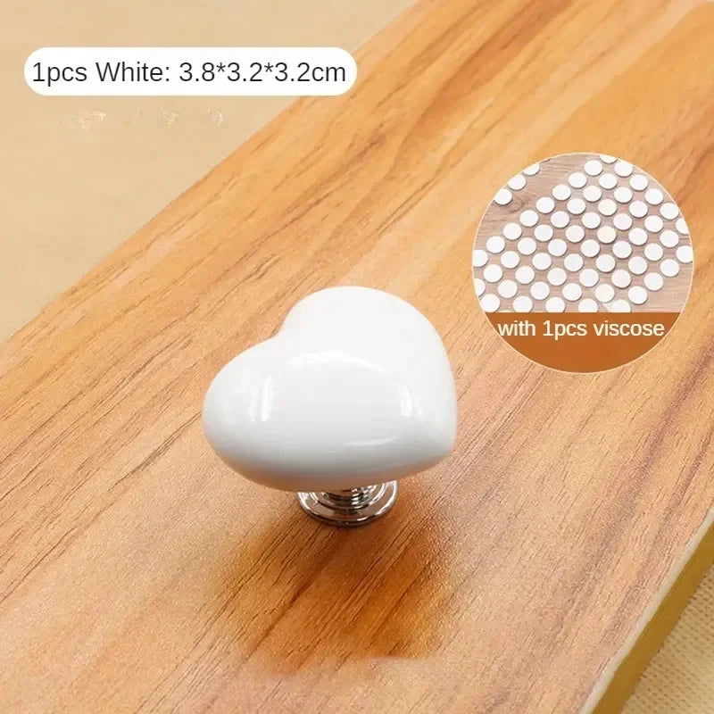 Heart-Shaped Toilet Flush Button | Cute Bathroom Décor
