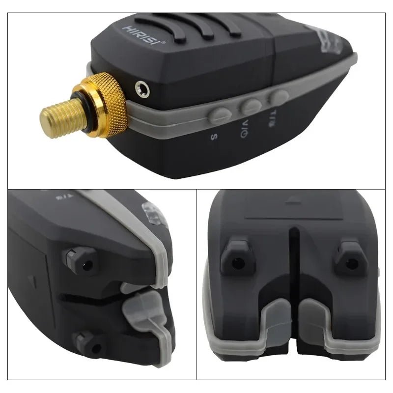 Hirisi Waterproof Carp Fishing Bite Alarm – LED & Sound Alert