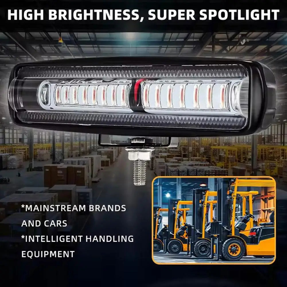 30W Forklift LED Warning Light | 15 LED Danger Zone Safety Lamp