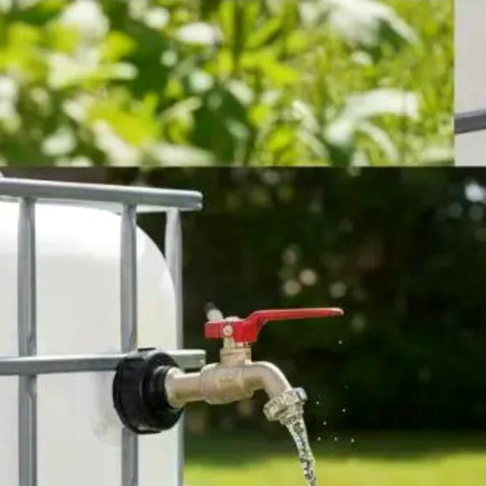 IBC Tank Valve Faucet with Lock – 1/2 Inch Zinc Alloy Tap IBC Tank Valve Peaceful Pleasures Health and Wellness
