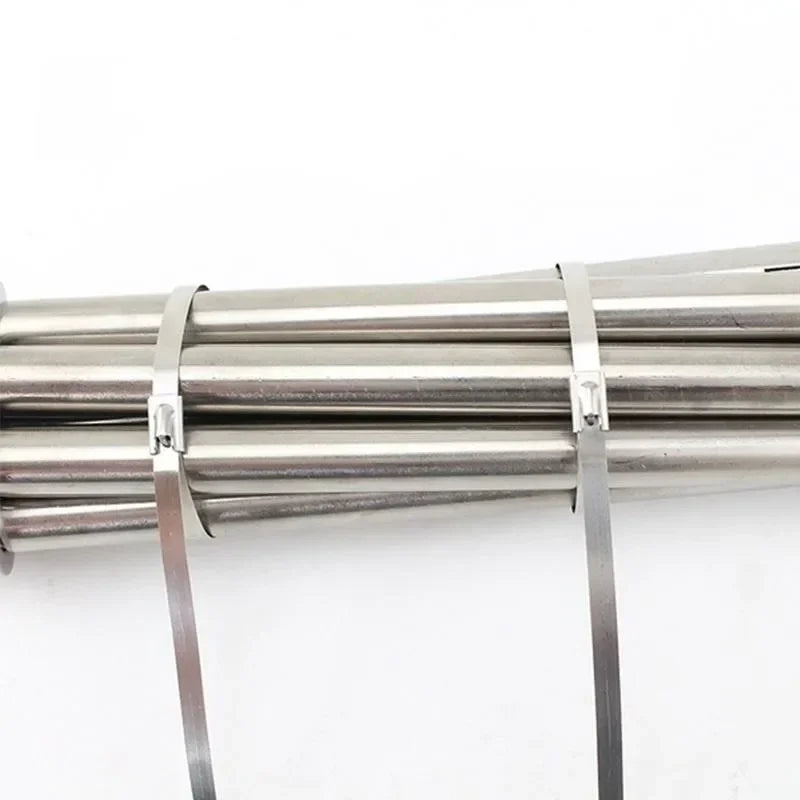 Stainless Steel Cable Ties – Self-Locking Heavy Duty Peaceful Pleasures Health and Wellness