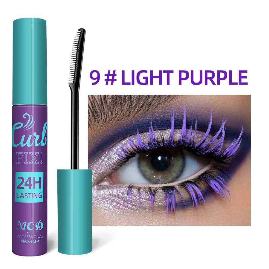MCD Colorful Waterproof Mascara – Curling & Lengthening Lashes