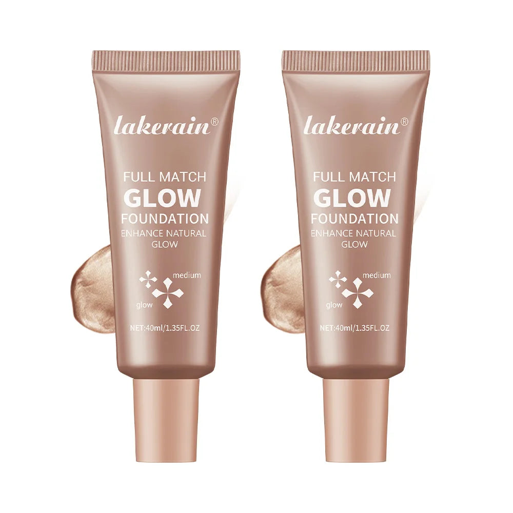 Glowing Liquid Foundation & Highlighter | Natural Radiance Glow