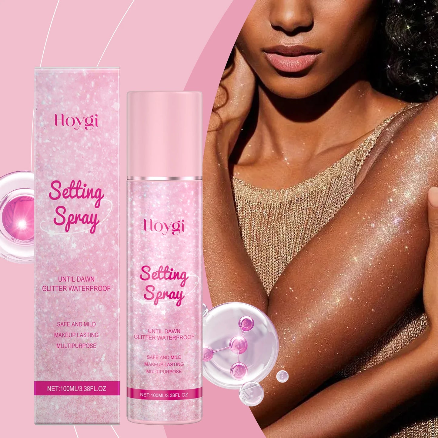 Hoygi Flash Setting Spray – Oil Control, Waterproof, Long-Lasting
