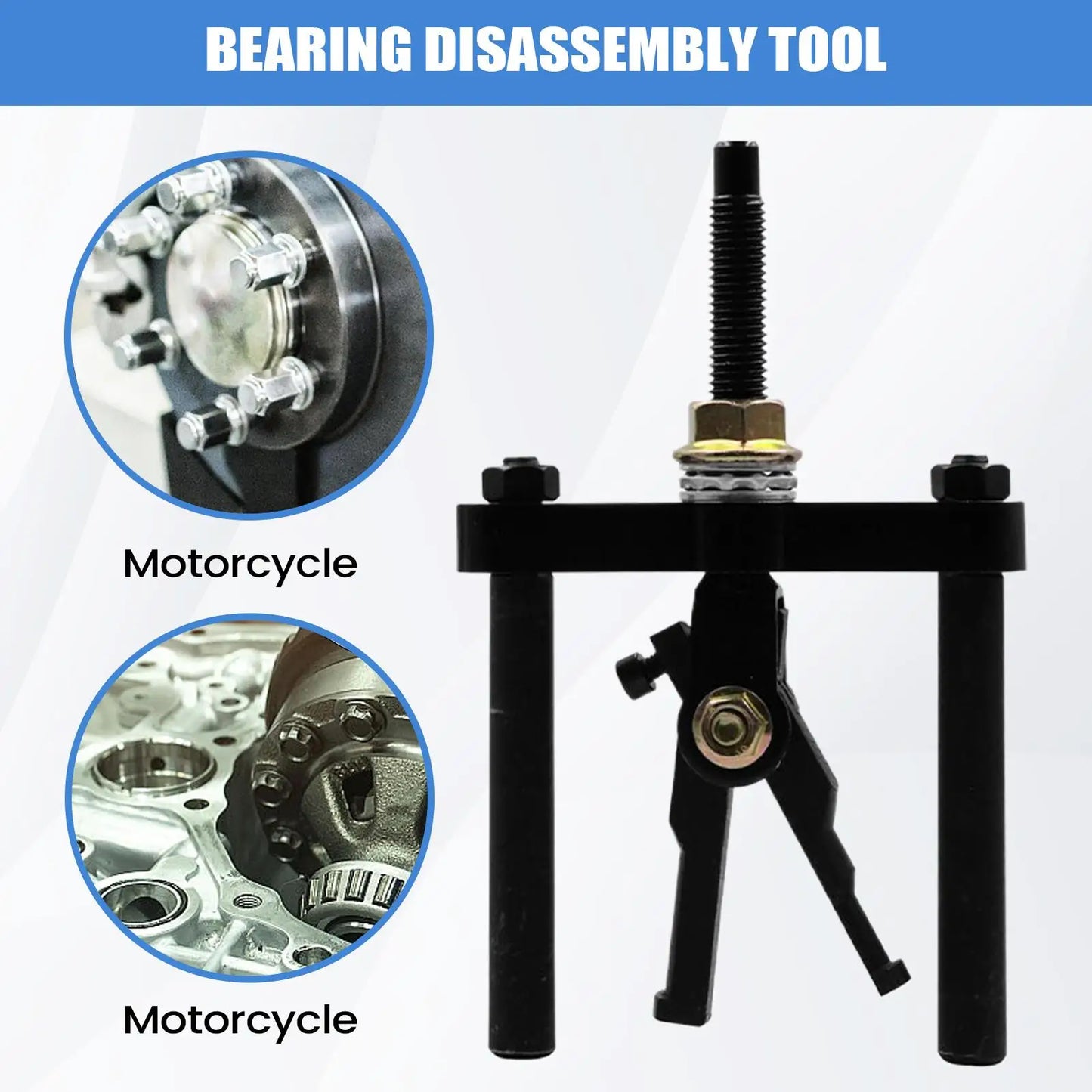 2-Jaw Inner Bearing Puller Tool | Automotive Gear Puller