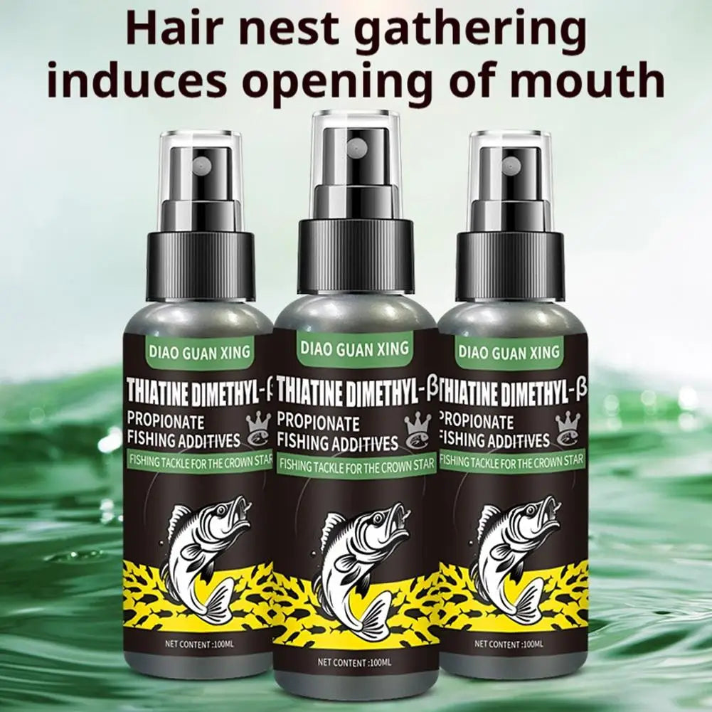 DMPT Fish Attractant Spray | All-Season Bait Additive 3×100ml