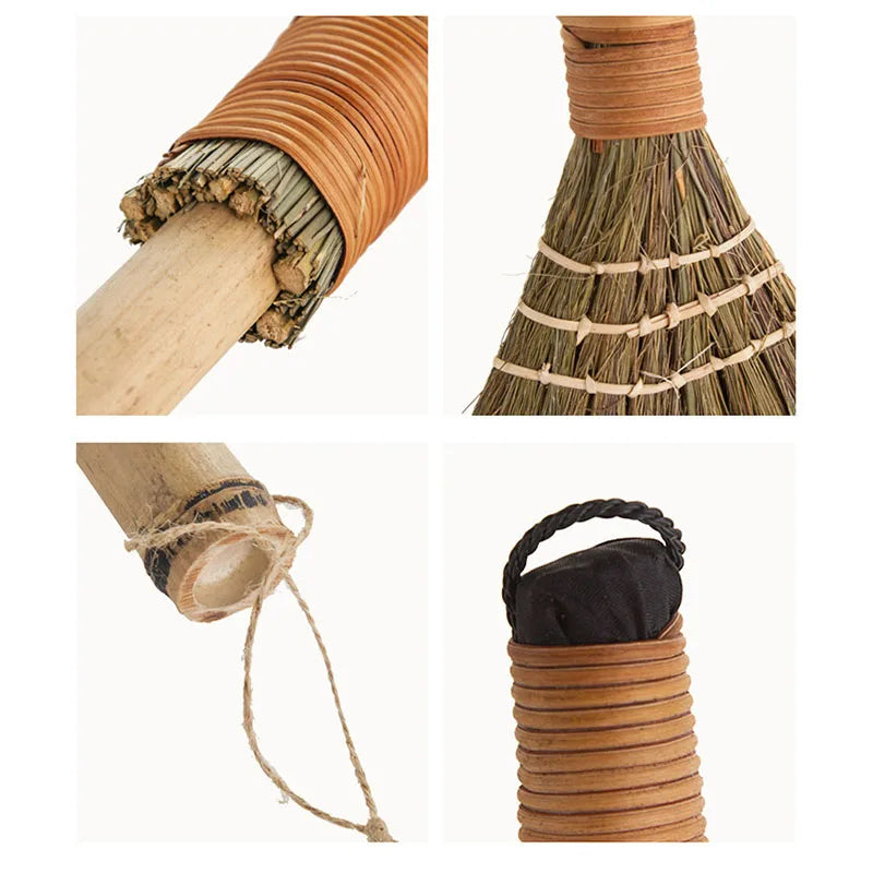 Japanese Style Broom With Short-Handle Sweeping With Short-Handle For Desktops Cabinets Counters Floors Peaceful Pleasures Health and Wellness