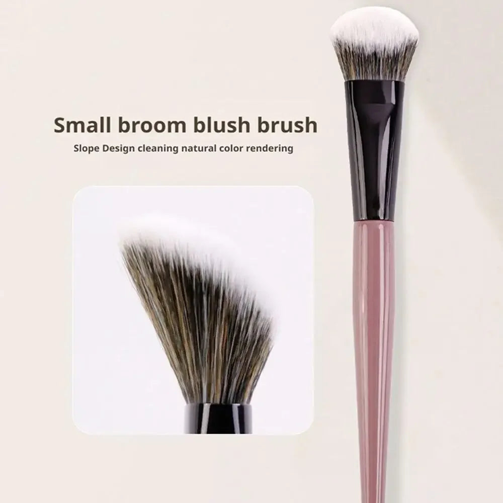 Professional Makeup Brush 1/2PCS, Angled Powder Brush for Flawless Makeup Application,Premium Synthetic Foundation & Blush Brush Peaceful Pleasures Health and Wellness