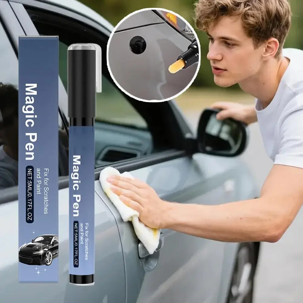 Cars Magic Pen 5ml Universal For All Cars Scratches Swirl Marks And Scuffs Scratch Repair Pen Easy DIY Car Paint Touch Up Peaceful Pleasures Health and Wellness