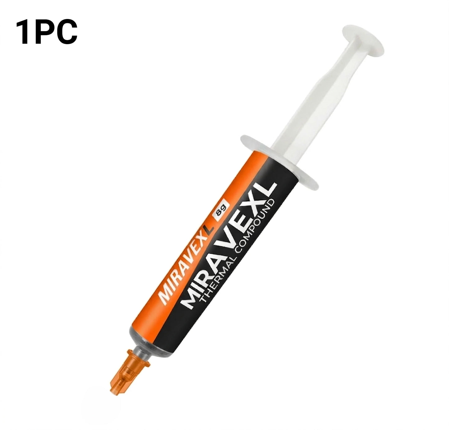 MIRAVEXL 8g Thermal Paste High Performance Cooling Grease Compound for CPU GPU PC PS4 Xbox Non-Conductive Heatsink Plaster Peaceful Pleasures Health and Wellness 1PC