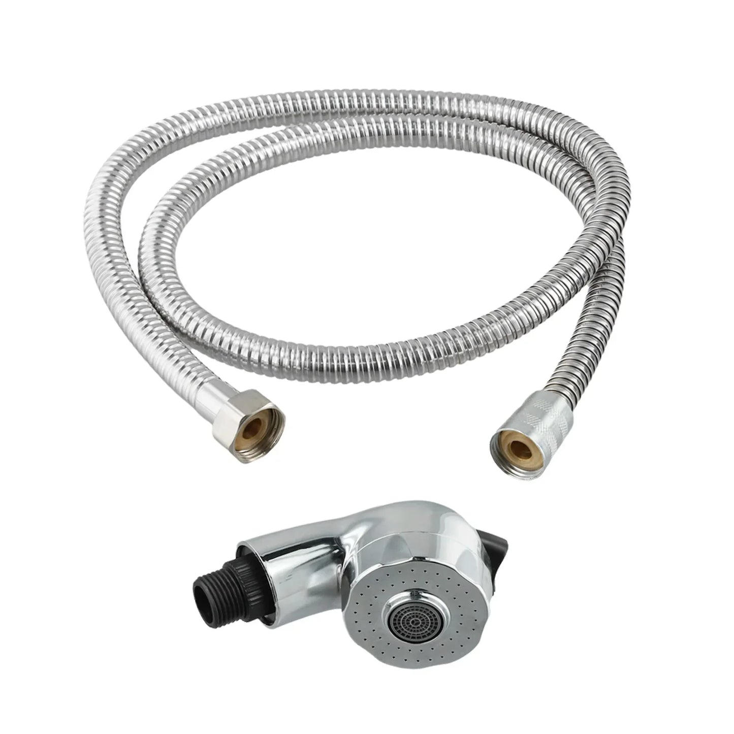 Salon Shampoo Bowl Sprayer Kit – G1/2 Hose & Sprayer Head