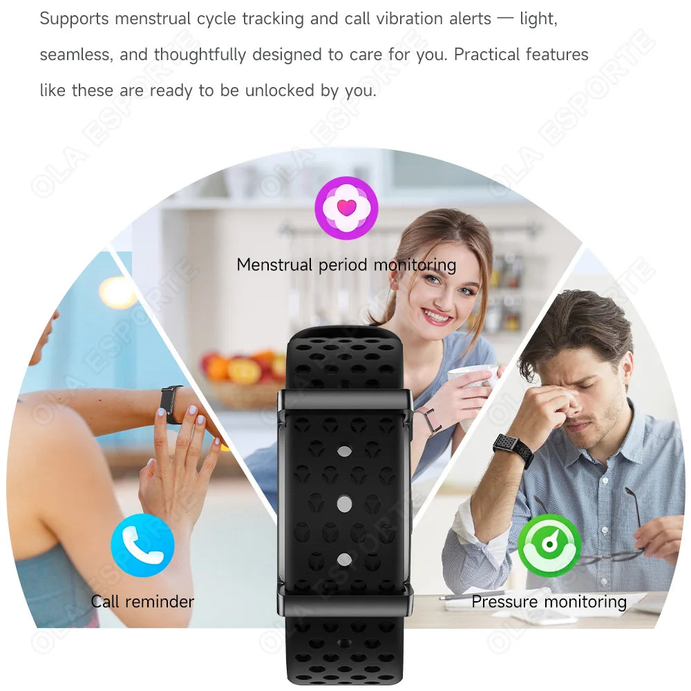 Ola Esporte No-Screen Fitness Band | 1ATM Waterproof Smartwatch