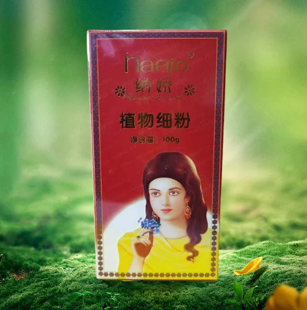 Henna Natural Plant Dye, Coffee Color Brown Black Easy To Color And Cover Gray Hair Tool Peaceful Pleasures Health and Wellness light brown 100g