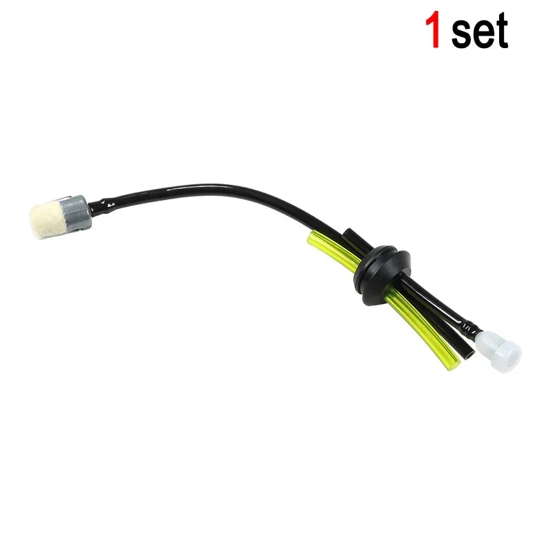 Fuel Pipe Filter Kit Universal Grass Trimmer Part For Brush Cutter Strimmer Lawn Mower Primers Fuel Hose Garden Tool Parts Peaceful Pleasures Health and Wellness 1 set