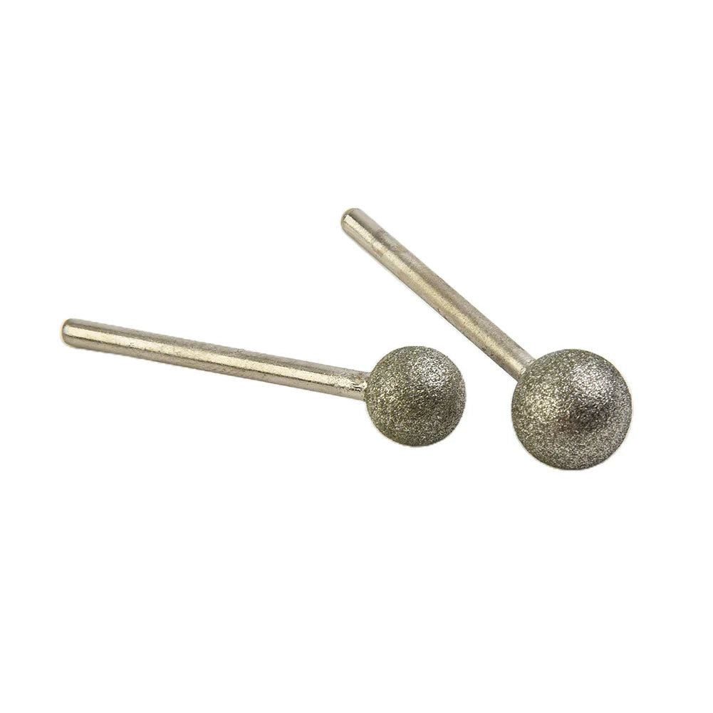 6-Piece Round Ball Burr Set 4–12mm | Abrasive Mounted Points