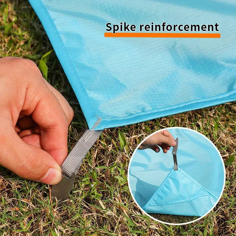 Outdoor Picnic Mat Mini Beach Mat Camping Pad Waterproof Breathable Lightweight Durable Portable Foldable Seat Cushion Practical Peaceful Pleasures Health and Wellness