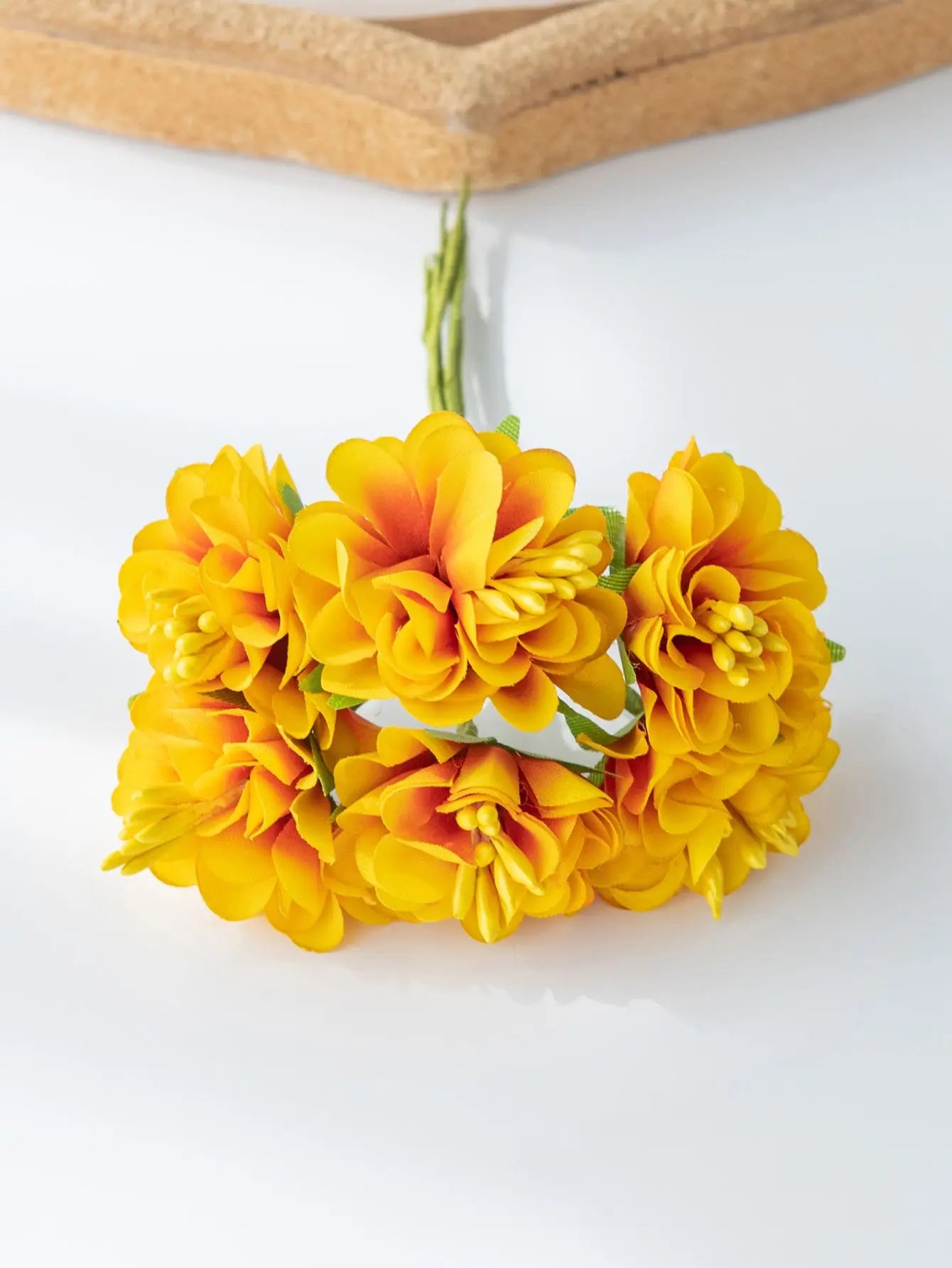 Artificial Silk Carnation Mini Bouquet 2/4pcs | Wedding Decor