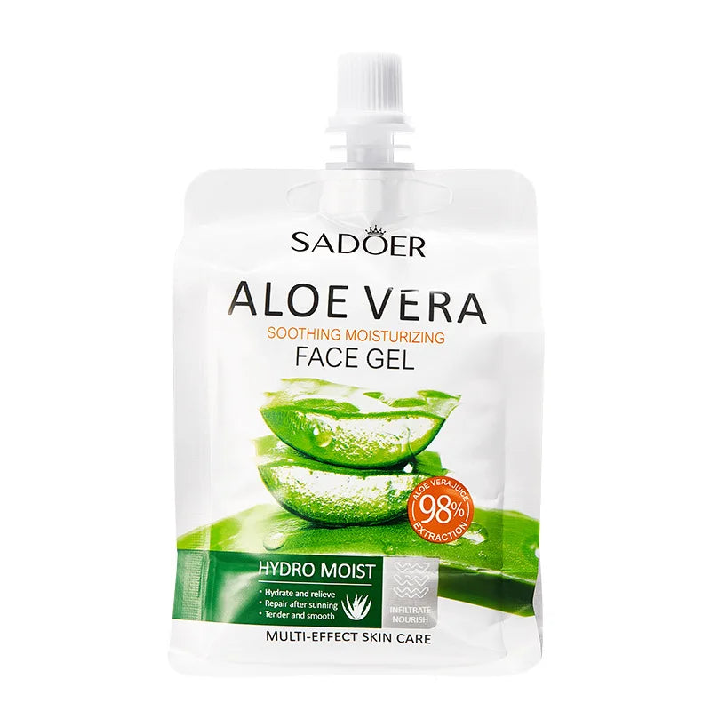 SADOER Aloe Vera Gel – Face & Body Hydrating Brightening Gel