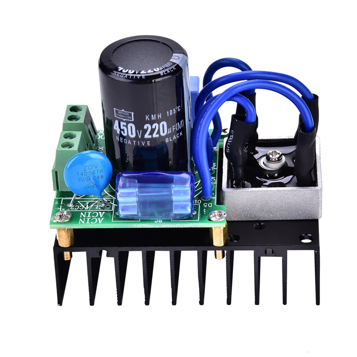 Rectifier Board Module Practical AC- Converter Output 0-311Vdc Short