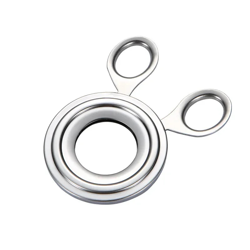 Egg Shell Cutter Stainless Steel Opener Kitchen Tool For Cooked Eggs Mini Scissors Gadget Safe And Efficient Eggshell Remover Peaceful Pleasures Health and Wellness