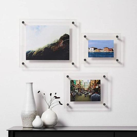 Y51A-24 Pack Standoff Screws 3/4 X 1 Inch Black Sign Standoffs Hanging Acrylic Picture Frame Advertising Screws Kit Peaceful Pleasures Health and Wellness black