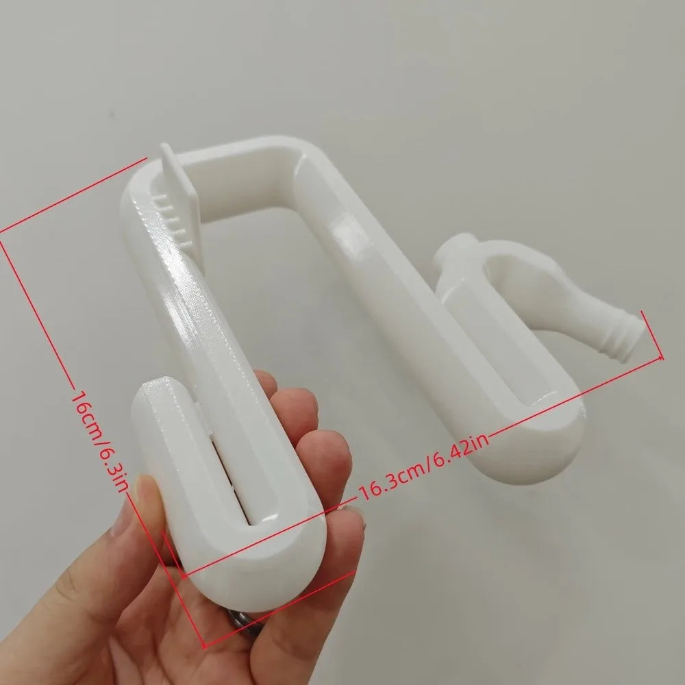 Self-priming Design Rainwater Transfer Pipe Siphon Mechanism PP Overflow Pipe Easy Installation Self-priming Siphon Hose Peaceful Pleasures Health and Wellness