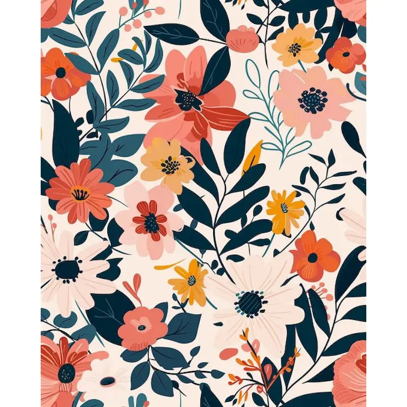 PhotoCustom Painting Paints By Numbers,For Beginner,Simple,Art,Handmade,Simple Flowers,Art Supplies,Digital,On Canvas,Home Decor Peaceful Pleasures Health and Wellness 9960890 40x50cm Unframed