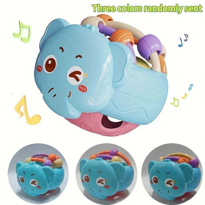 Dutora Baby Rattle Sensory Grip Toy for Newborns 0–12 Months
