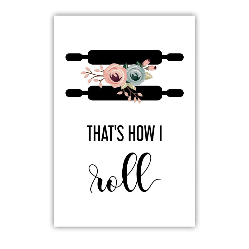 Kitchen Inspirational Wall Art, Cooking Quotes Canvas Painting, Minimalist black white Line Poster Print for Dining Room Décor Peaceful Pleasures Health and Wellness 05 40x60cm No Frame China Mainland