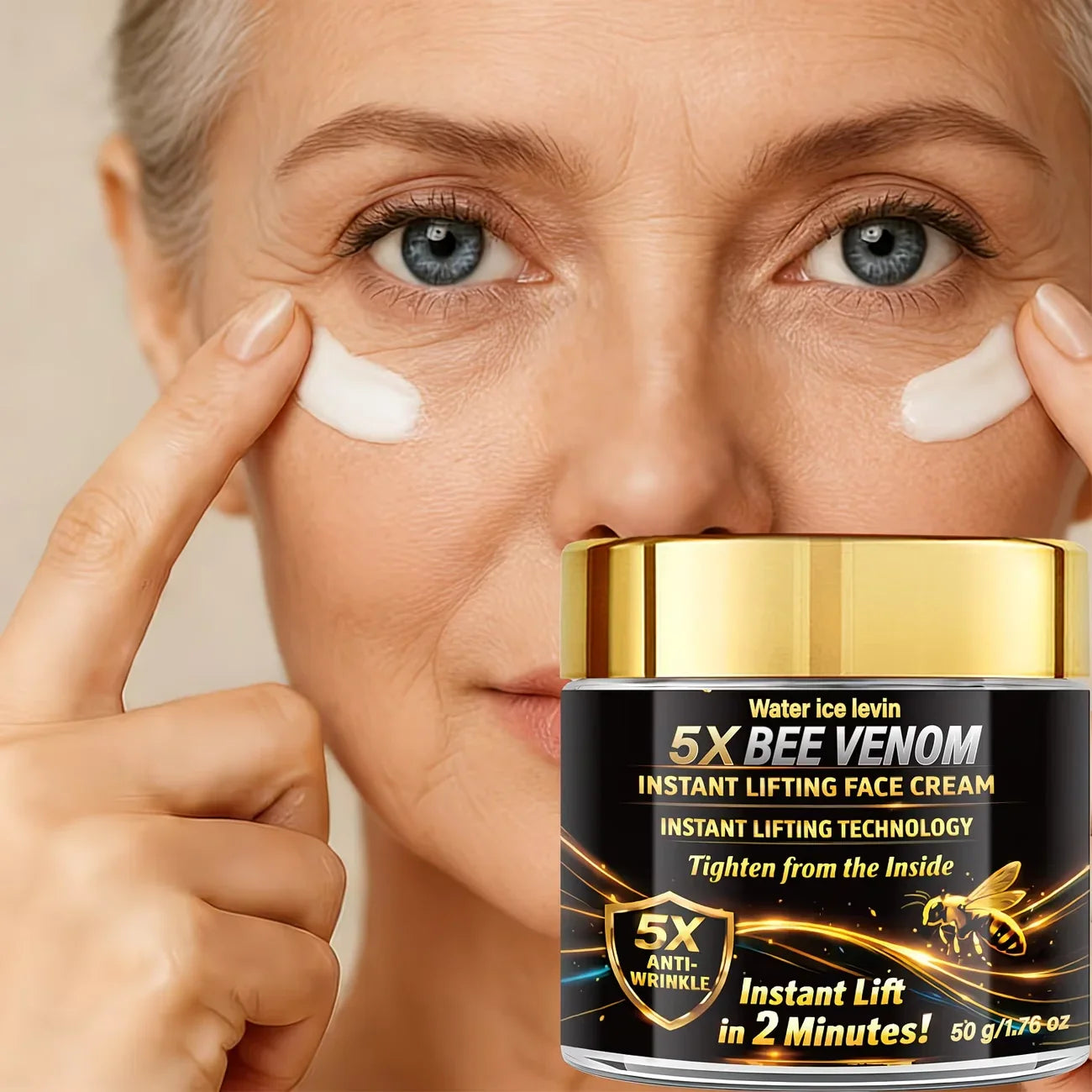 Bee Venom Retinol Face Cream – Collagen Firming Anti-Aging