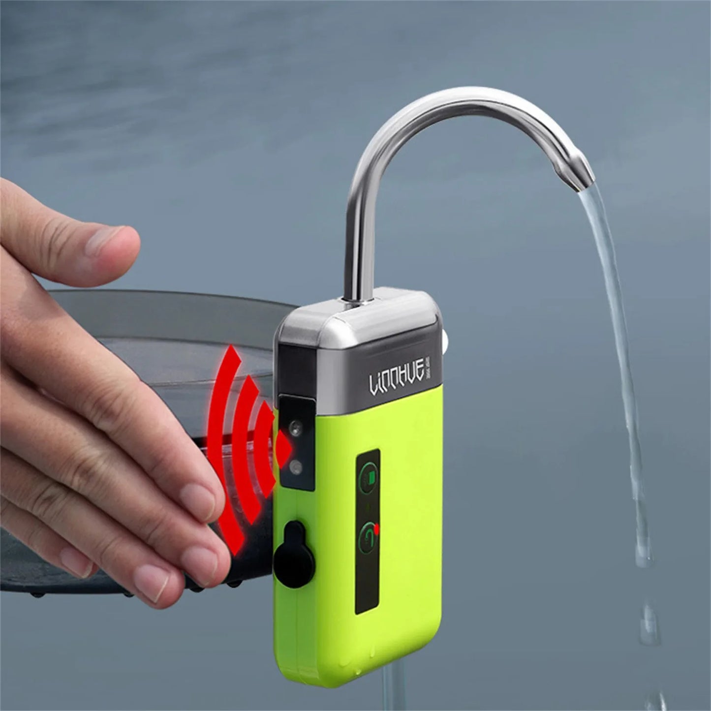 3-in-1 Portable Fishing Oxygen Pump with LED Light