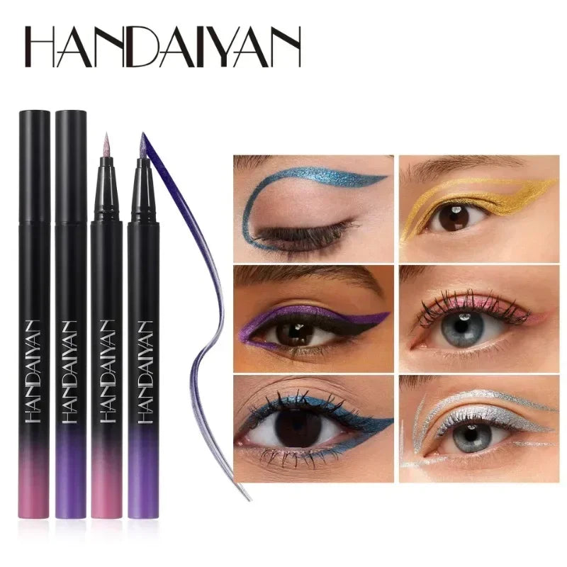 Handaiyan Glitter Shimmer Liquid Eyeliner Pen | Waterproof 24HR