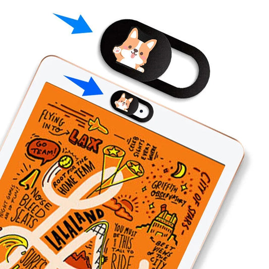 Cute Cartoon Webcam Cover – Ultra-Thin Privacy Slider Webcam Privacy Cover Oasis Select