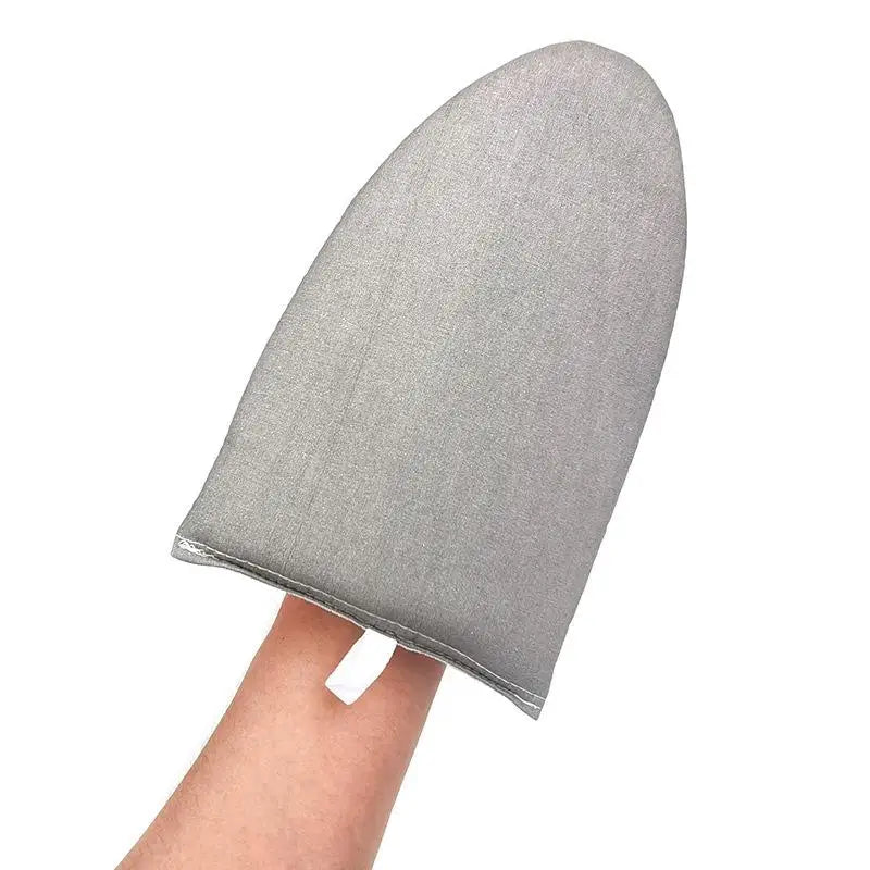 1pc Mini Fabric Handheld Ironing Board for Small Space Ironing with Gloves Perfect for Dorm Apartment Travel Quick Use Peaceful Pleasures Health and Wellness