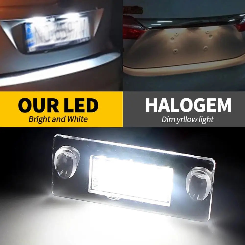 LED License Plate Lights for Audi A3 S3 8L A4 B5 – Error Free 2-Pack LED License Plate Light Peaceful Pleasures Health and Wellness