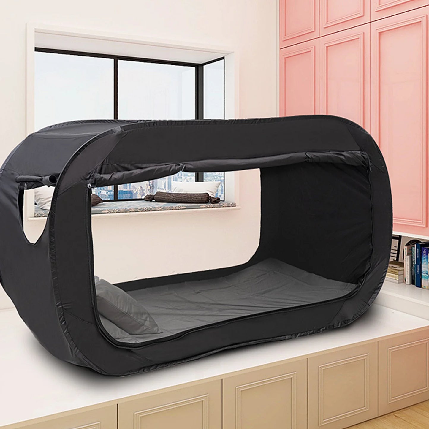 Outdoor Folding Privacy Pop Bed Tent Camping Fully Enclosed Shading