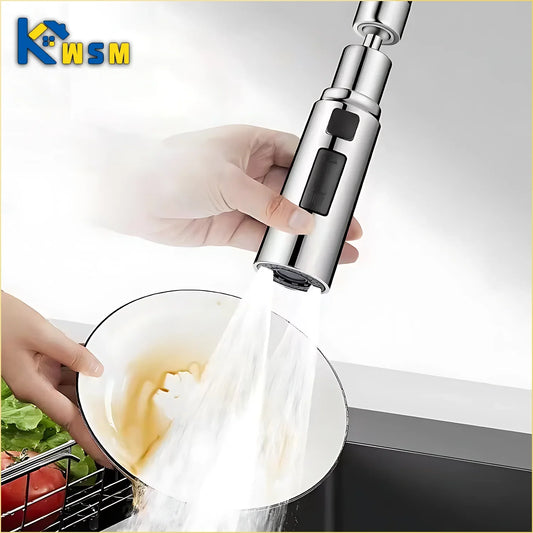 Universal Faucet Extender Bubbler – Splashproof Kitchen Tap Spout Faucet Extender Oasis Select