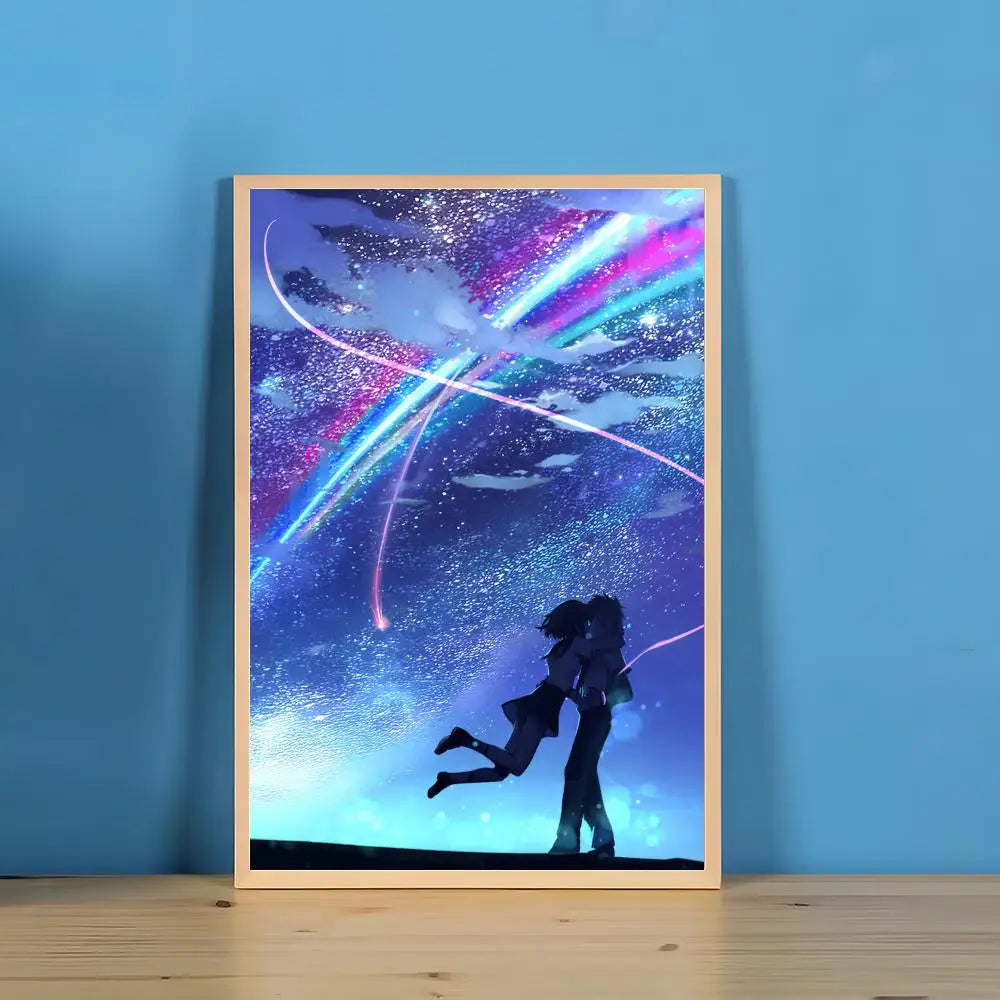 Your Name Anime Canvas Wall Art Poster | Unframed Print