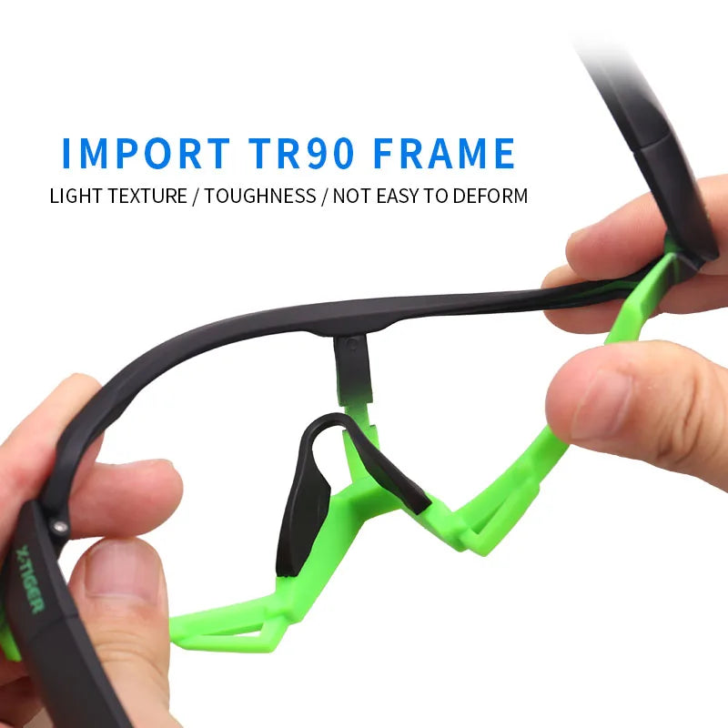X-TIGER Polarized Sports Sunglasses – 5 Interchangeable Lenses