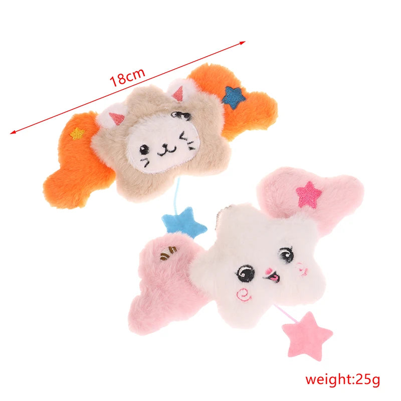 Plush Star Cartoon Keychain Pendant | Bag Charm & Gift