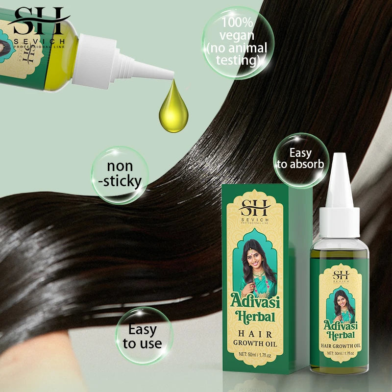 Ayurvedic Hair Growth Oil – Coconut-Based Scalp & Hair Serum (50ml)