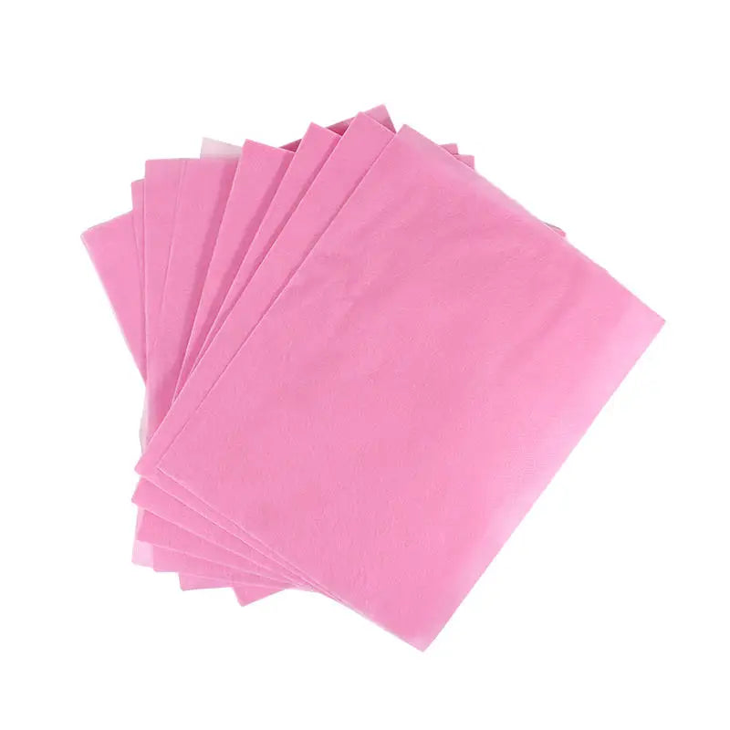 100Pcs Disposable Nail Dust Filter Cotton Cuttable Non-Woven Fabric Filter Pad for Nail Vacuum Cleaner Manicure Tools Peaceful Pleasures Health and Wellness 100pcs-Pink