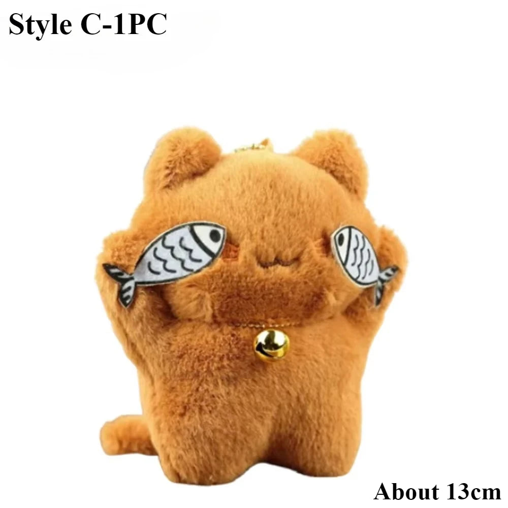 Cute Black Cat Plush Toy Doll Pendant & Gift – 1 to 20 Pack