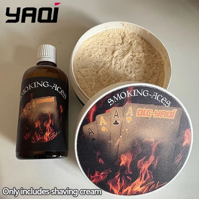 YAQI Smoking Aces Artisan Shaving Soap for Men 170g