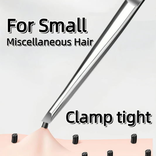 High-Quality Stainless Steel Tweezers, Multi-Functional Eyebrow Trimmer, Mustache Grooming Tool, Precision Hair Removal Peaceful Pleasures Health and Wellness