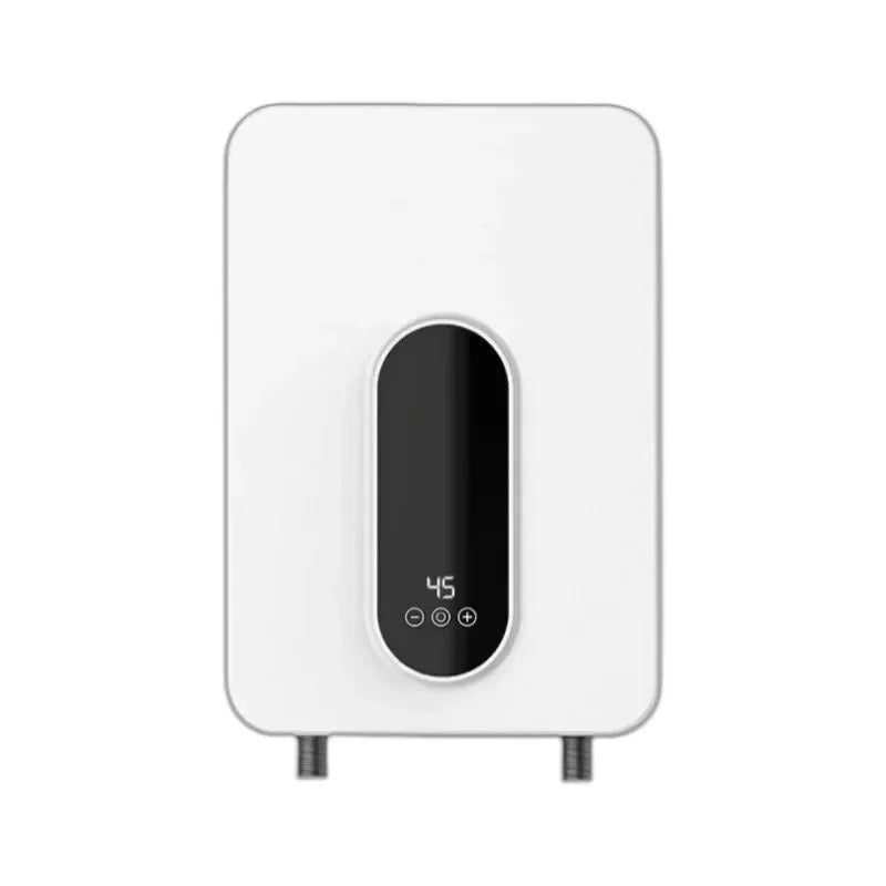 220V Electric Tankless On-Demand Instant Hot Water Heater Compact Size for Bathroom Sink Toilet Energy Efficient Peaceful Pleasures Health and Wellness