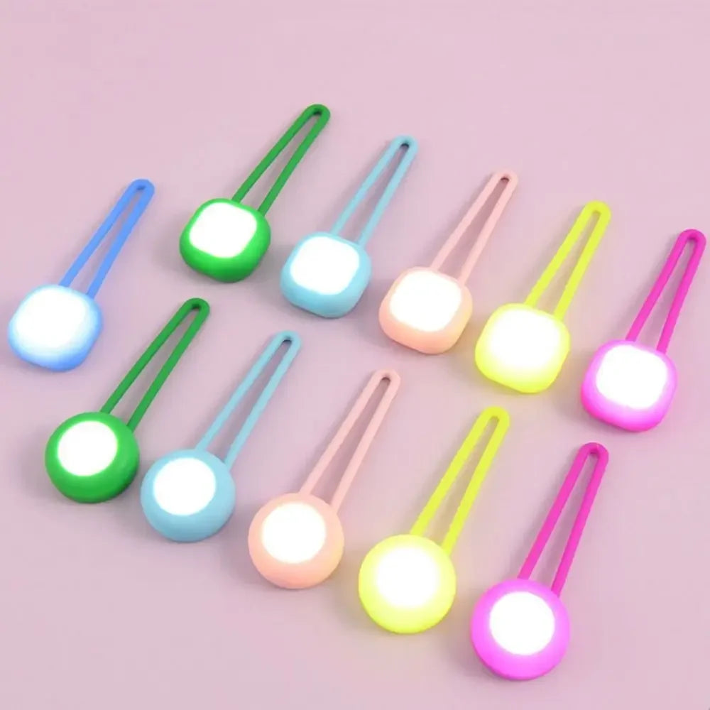 Waterproof LED Dog Collar Pendant | Silicone Night Safety Light